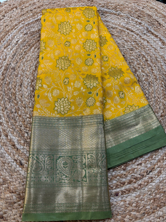 Semi Kanchi Pattu Saree