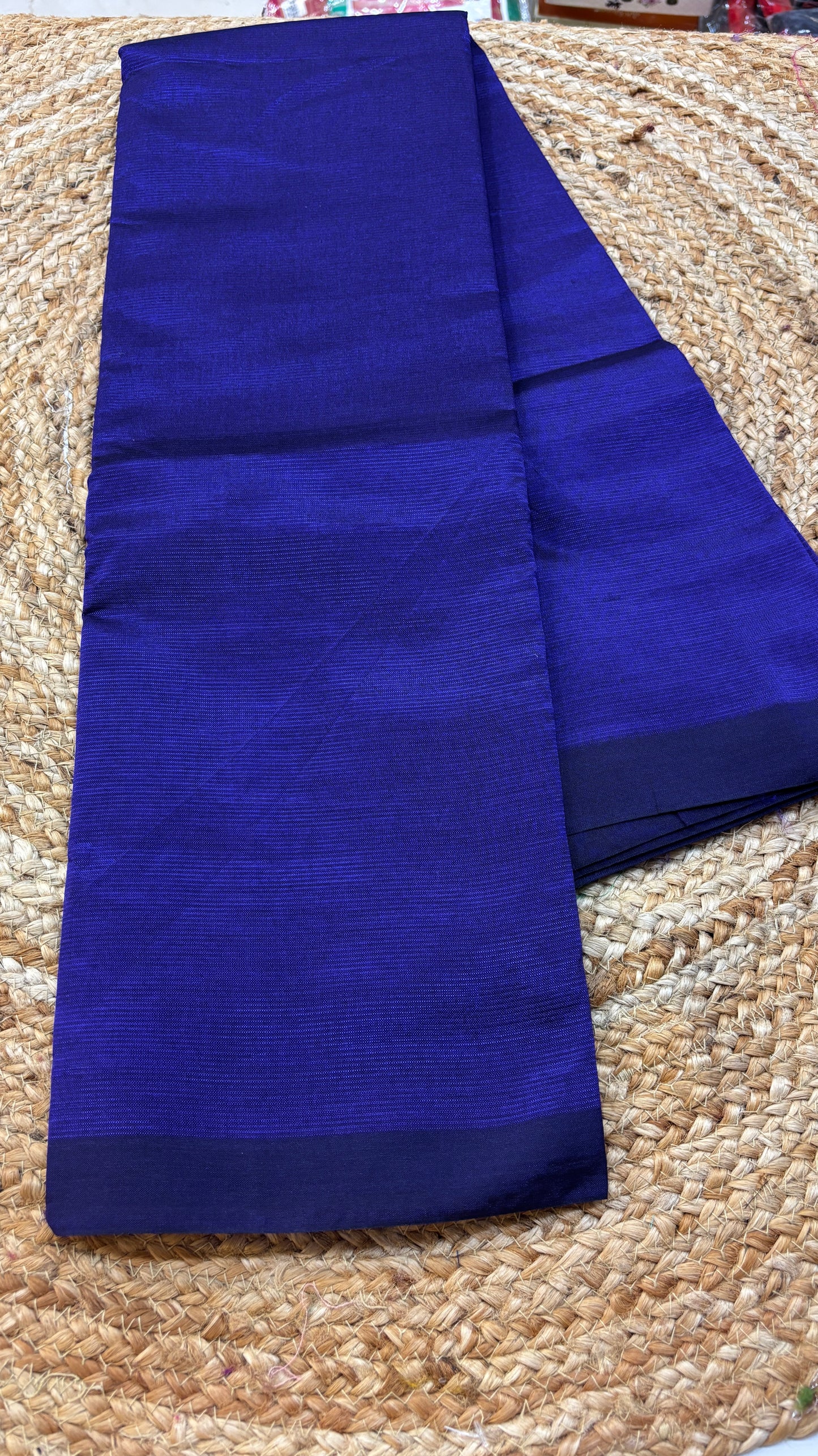 Plain Mangalgiri Silk Saree