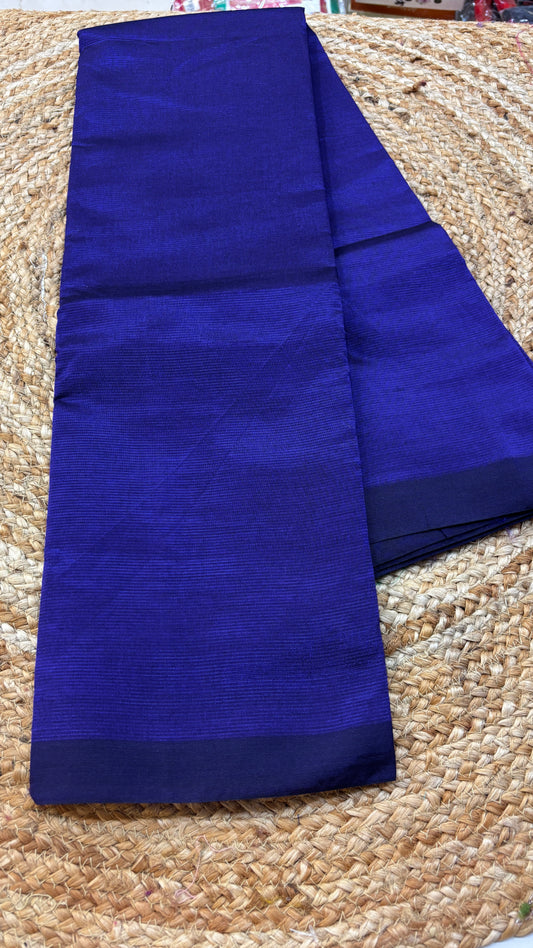 Plain Mangalgiri Silk Saree