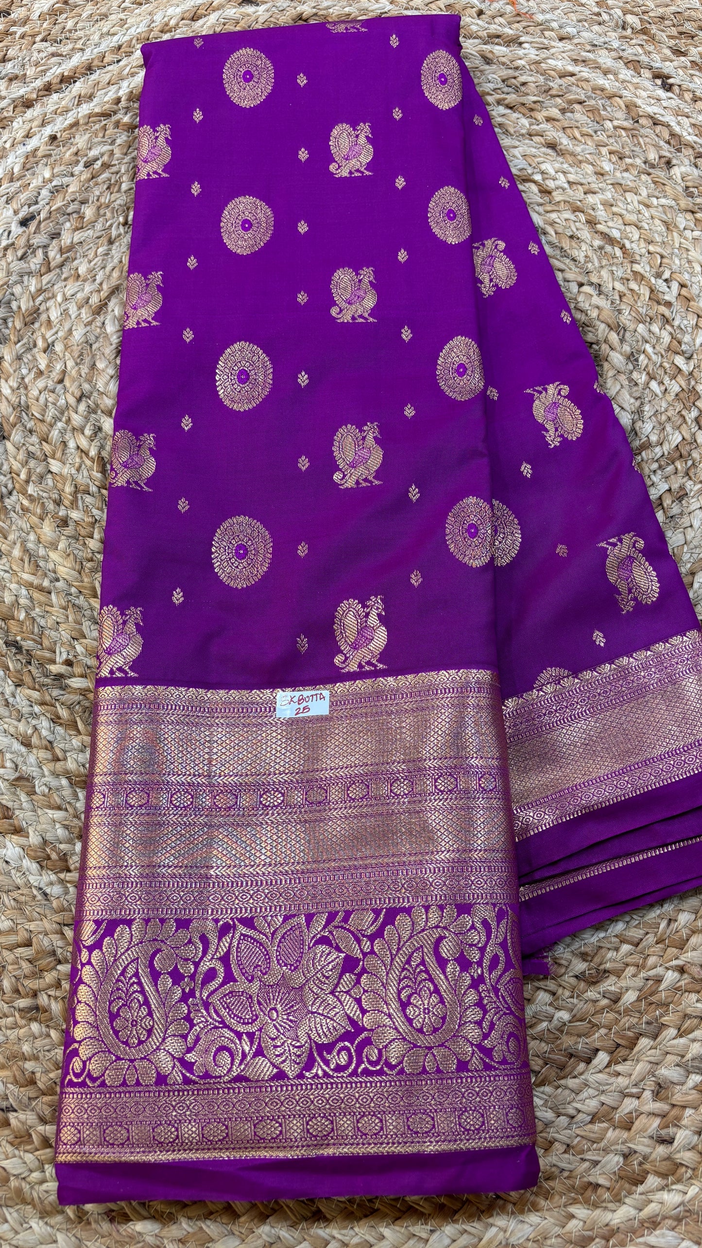 Semi Kanchi Butta Sarees