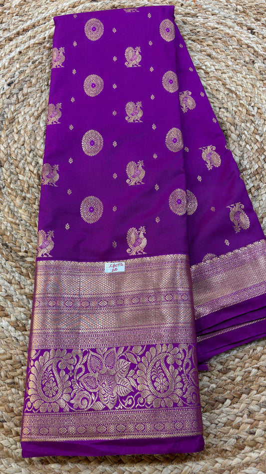Semi Kanchi Butta Sarees
