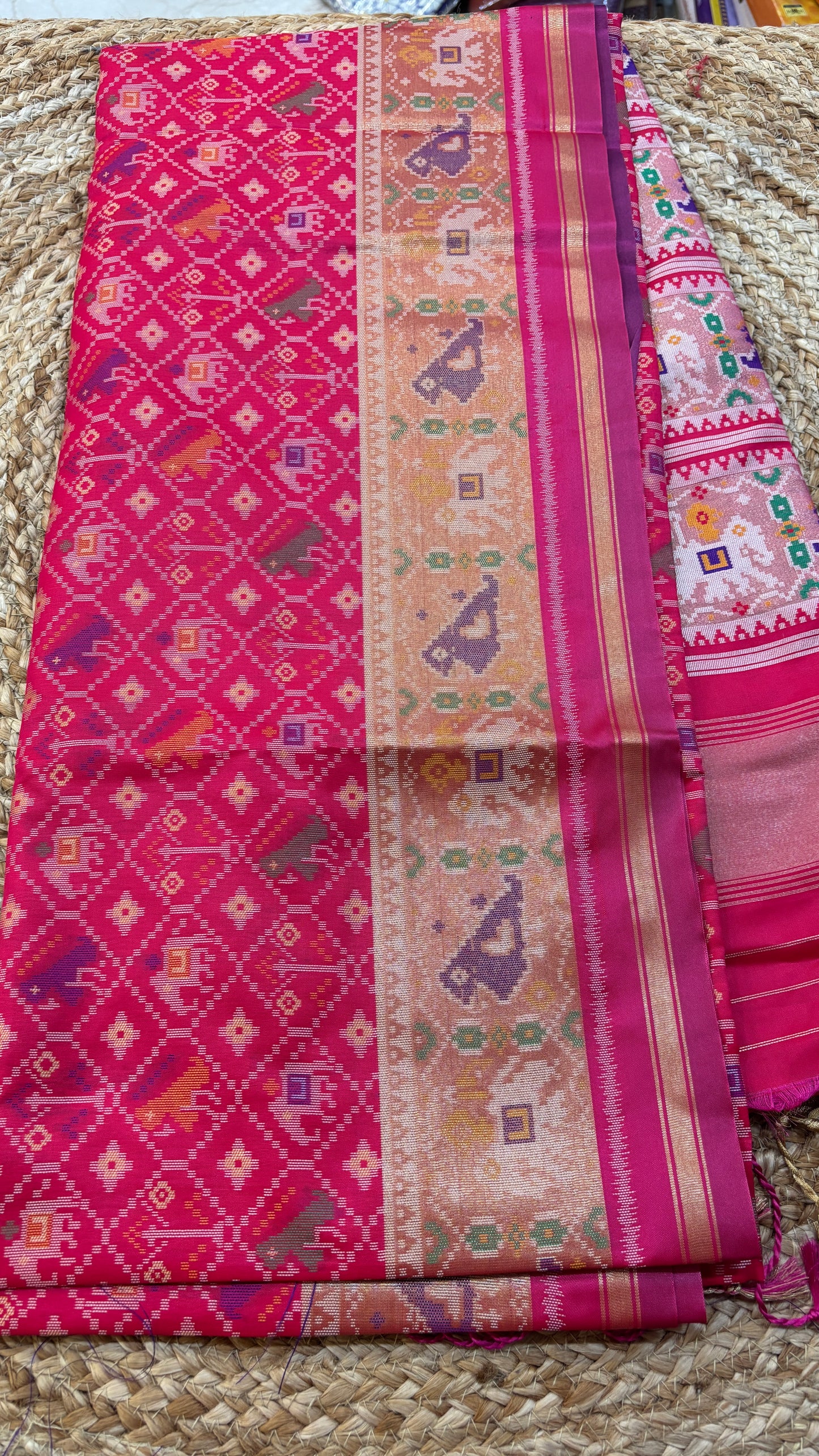 Tussar Patola Saree