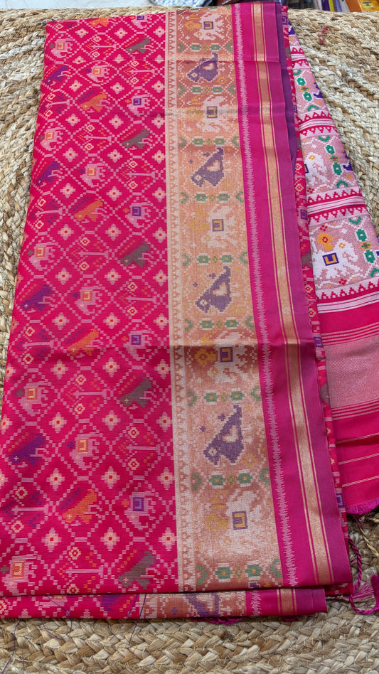 Tussar Patola Saree
