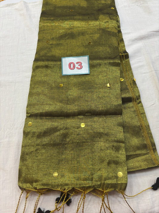Tissue Butti Saree-3