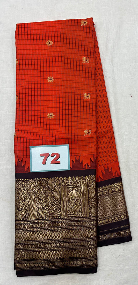 Semi Gadwal Saree-72