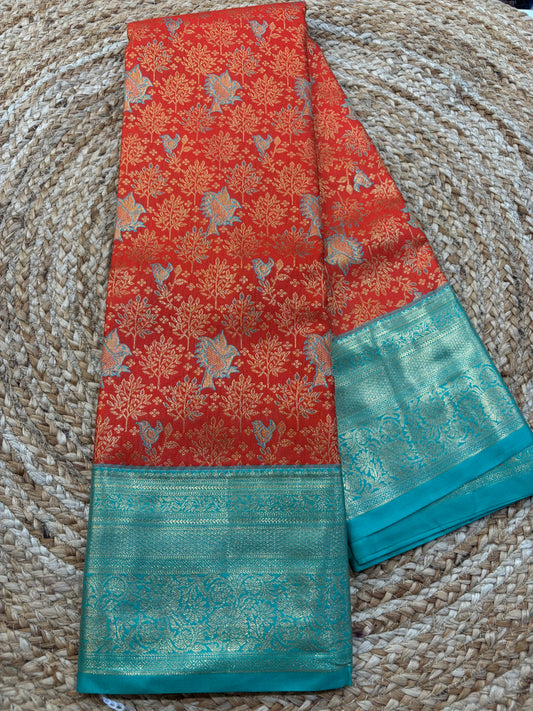 Semi Kanchi Pattu Saree