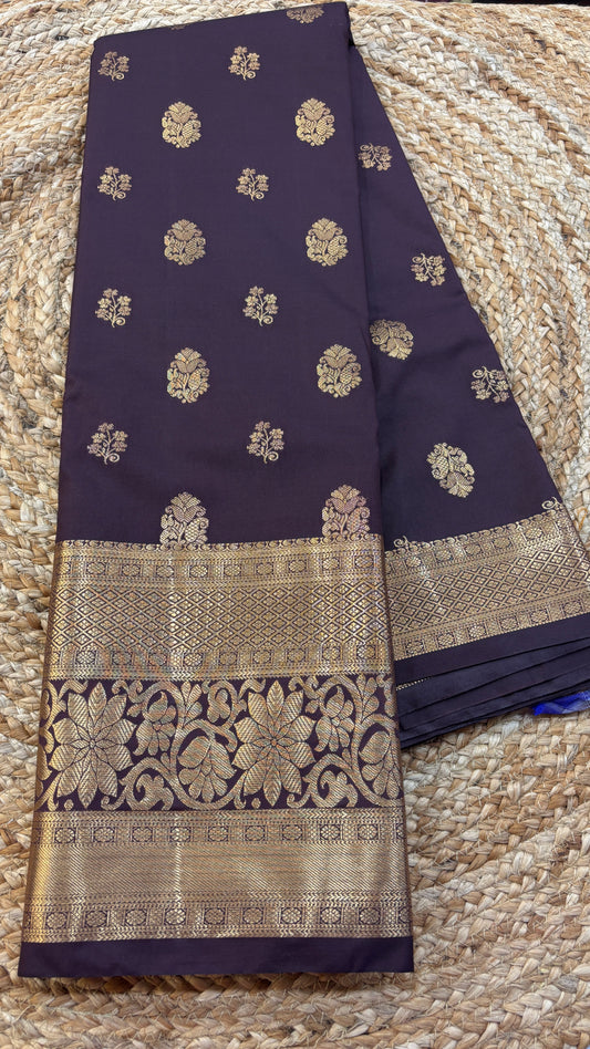 Semi Kanchi Butta Sarees