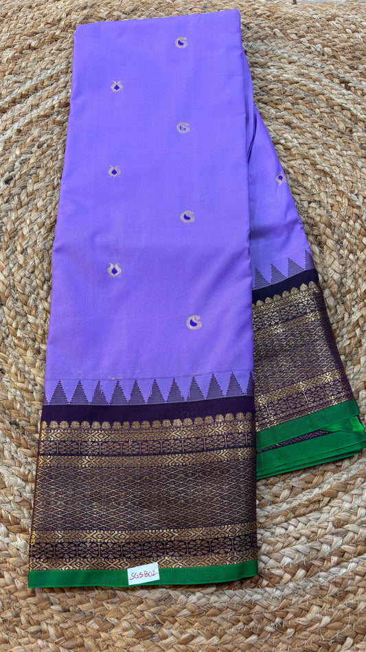 Semi Gadwal Silk Saree