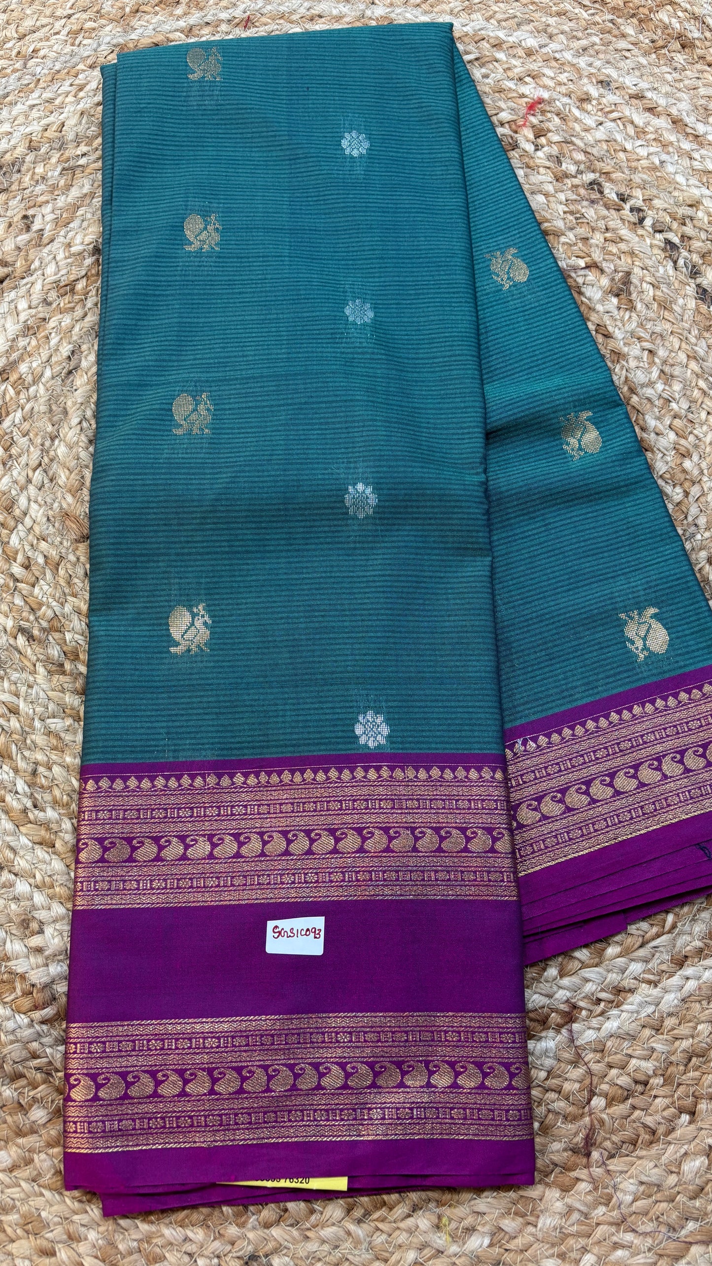 Semi Gadwal Sico Gap Border Saree