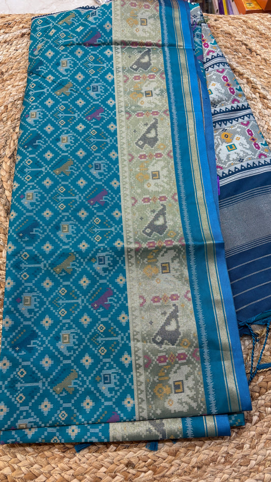 Tussar Patola Saree