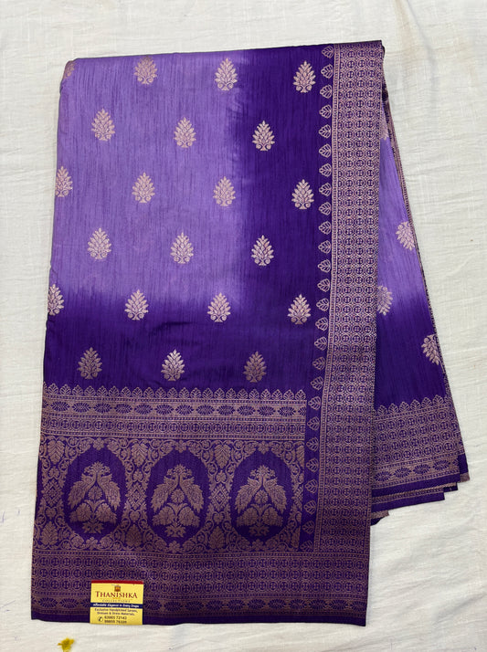Semi Tussar Dual Shade Sarees-41