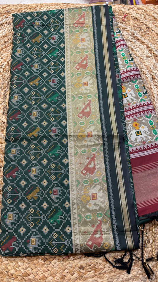 Tussar Patola Saree