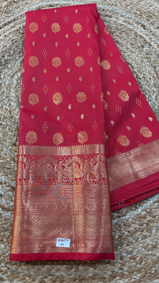 Semi Kanchi Butta Sarees