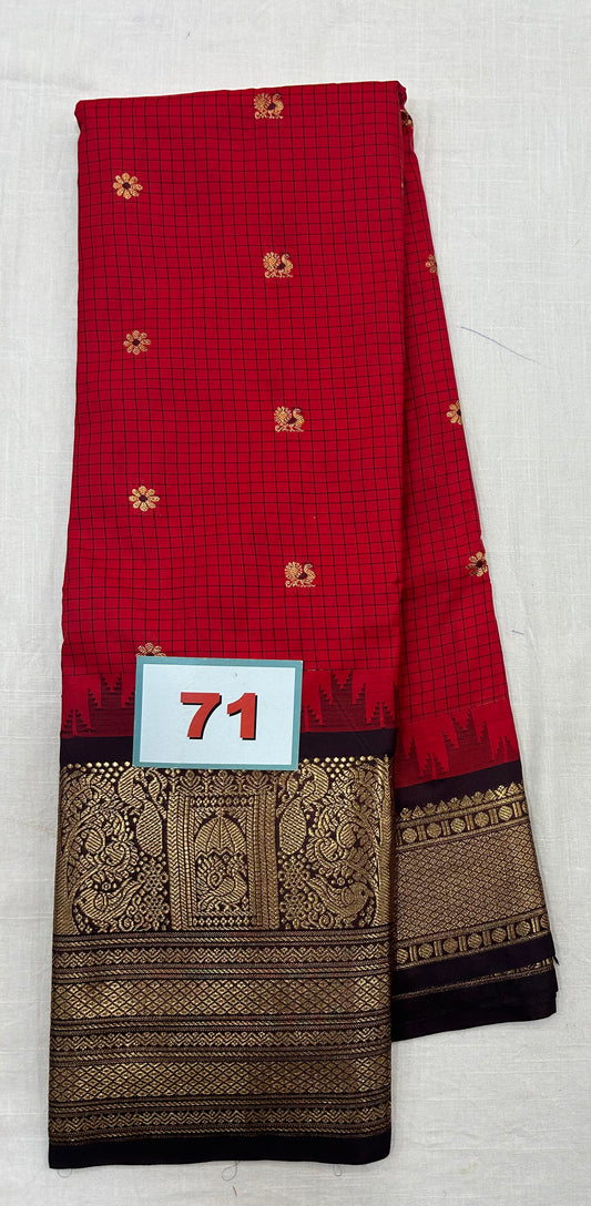 Semi Gadwal Saree-71