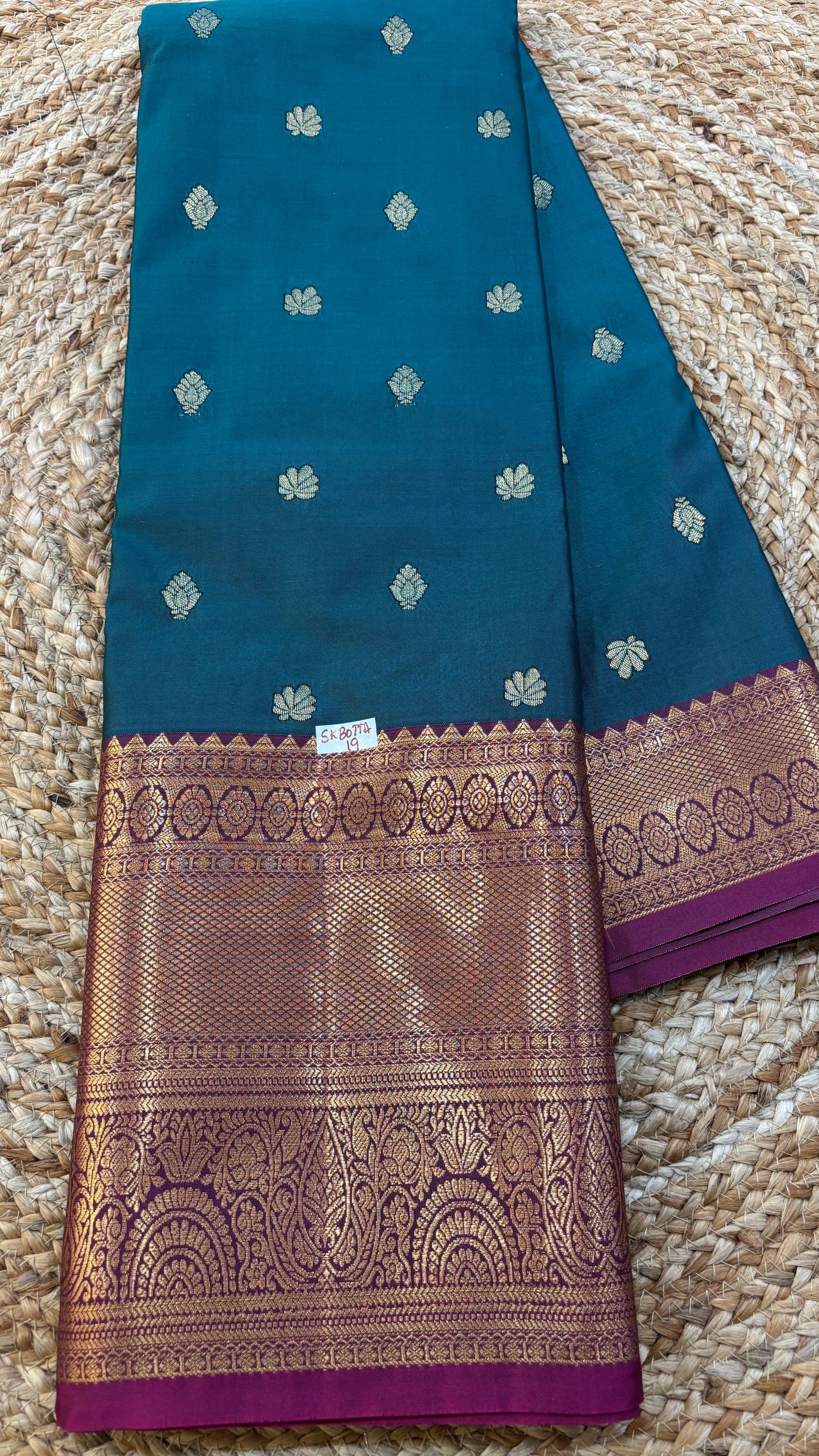 Semi Kanchi Butta Sarees