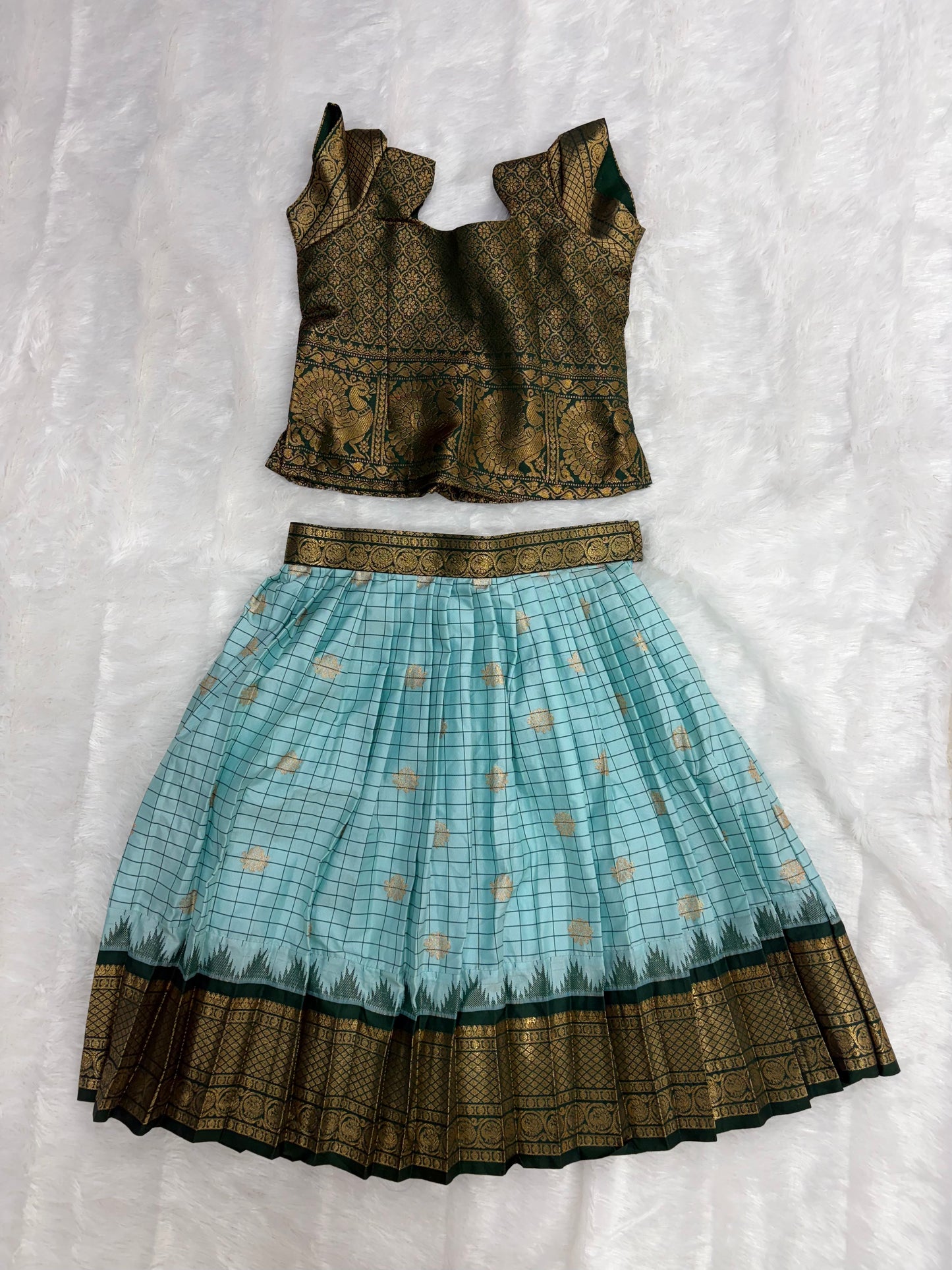 Kids Stitched Lehanga