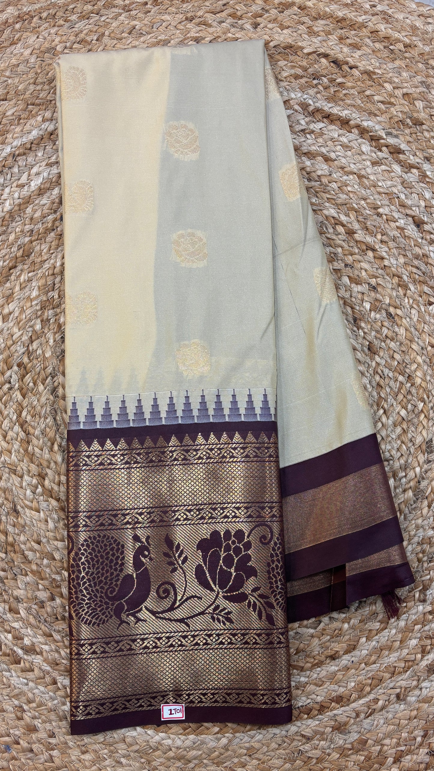 Semi Gadwal Silk Saree