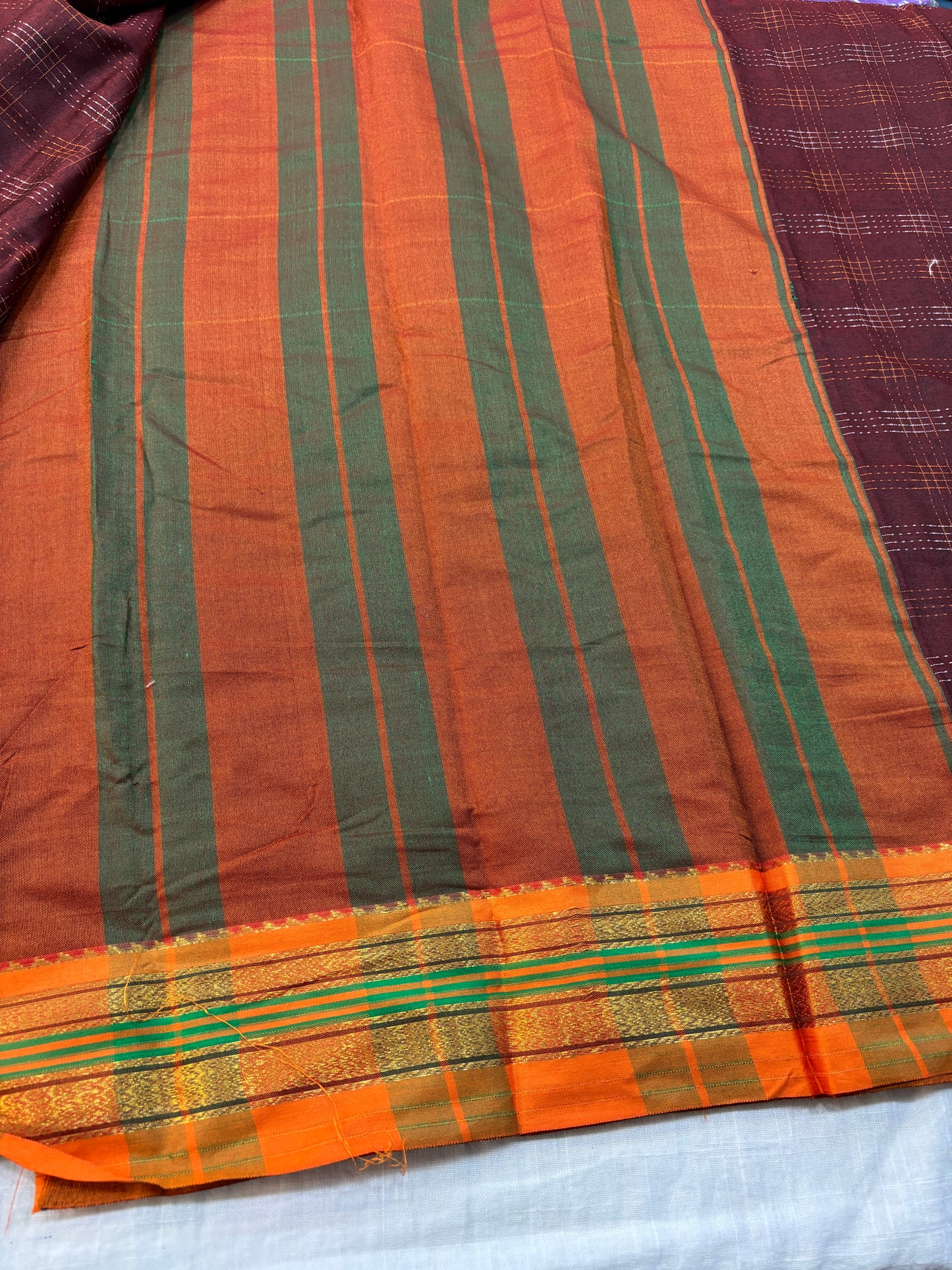 Ilkal Cotton Saree