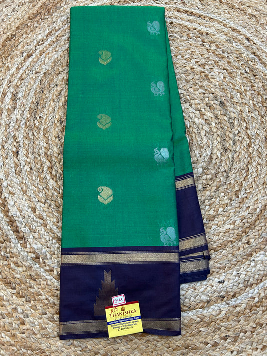 Semi Gadwal Sico Temple border saree
