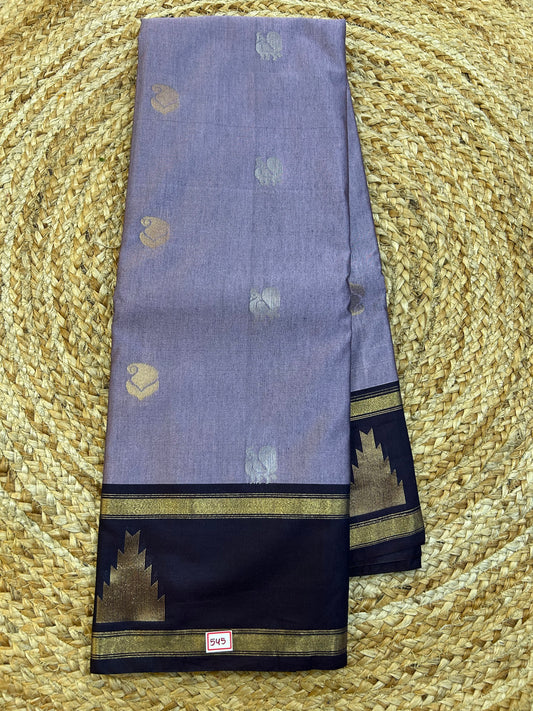 Semi Gadwal Sico Temple border saree