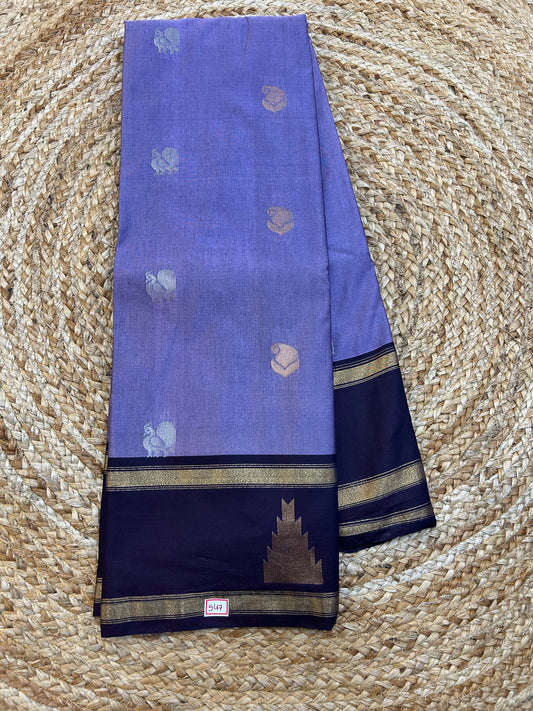 Semi Gadwal Sico Temple border saree