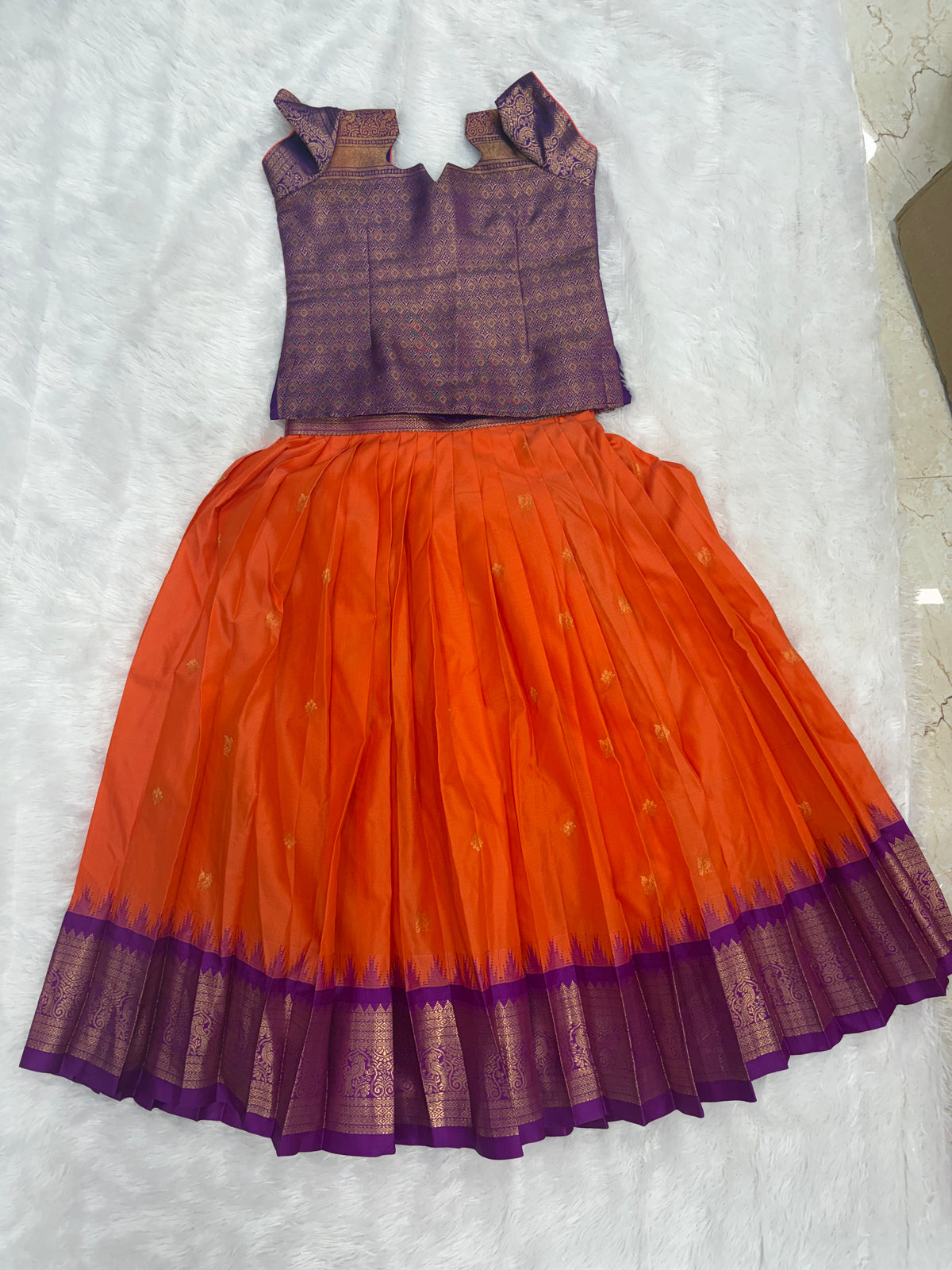Kids Stitched Lehanga