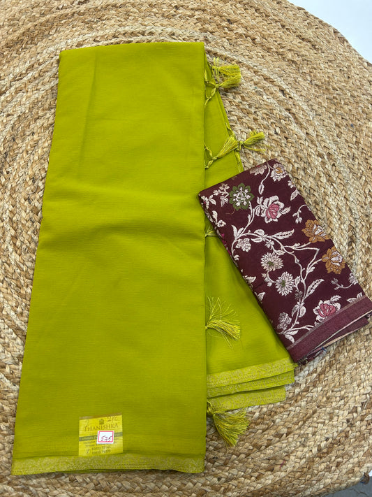 Plain Georgette