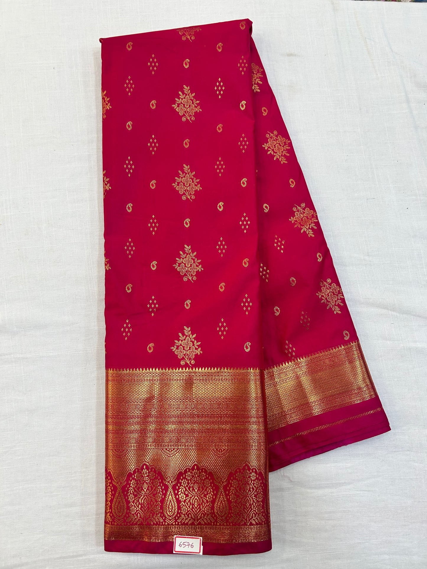 Semi Kanchi Butta Sarees