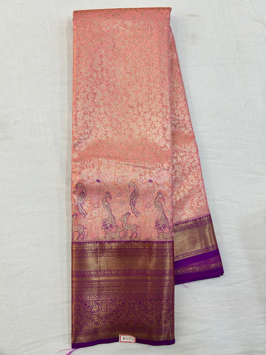Semi Kanchi Tissue Pattu Sarees