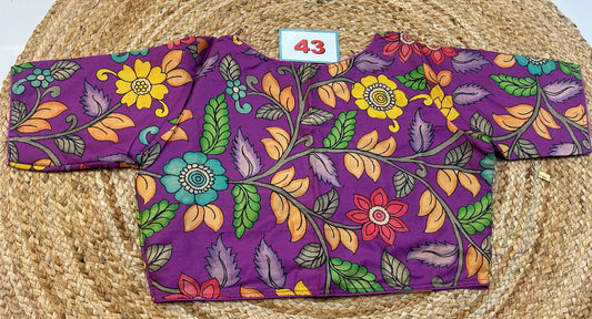 High neck ReadyMade Blouse