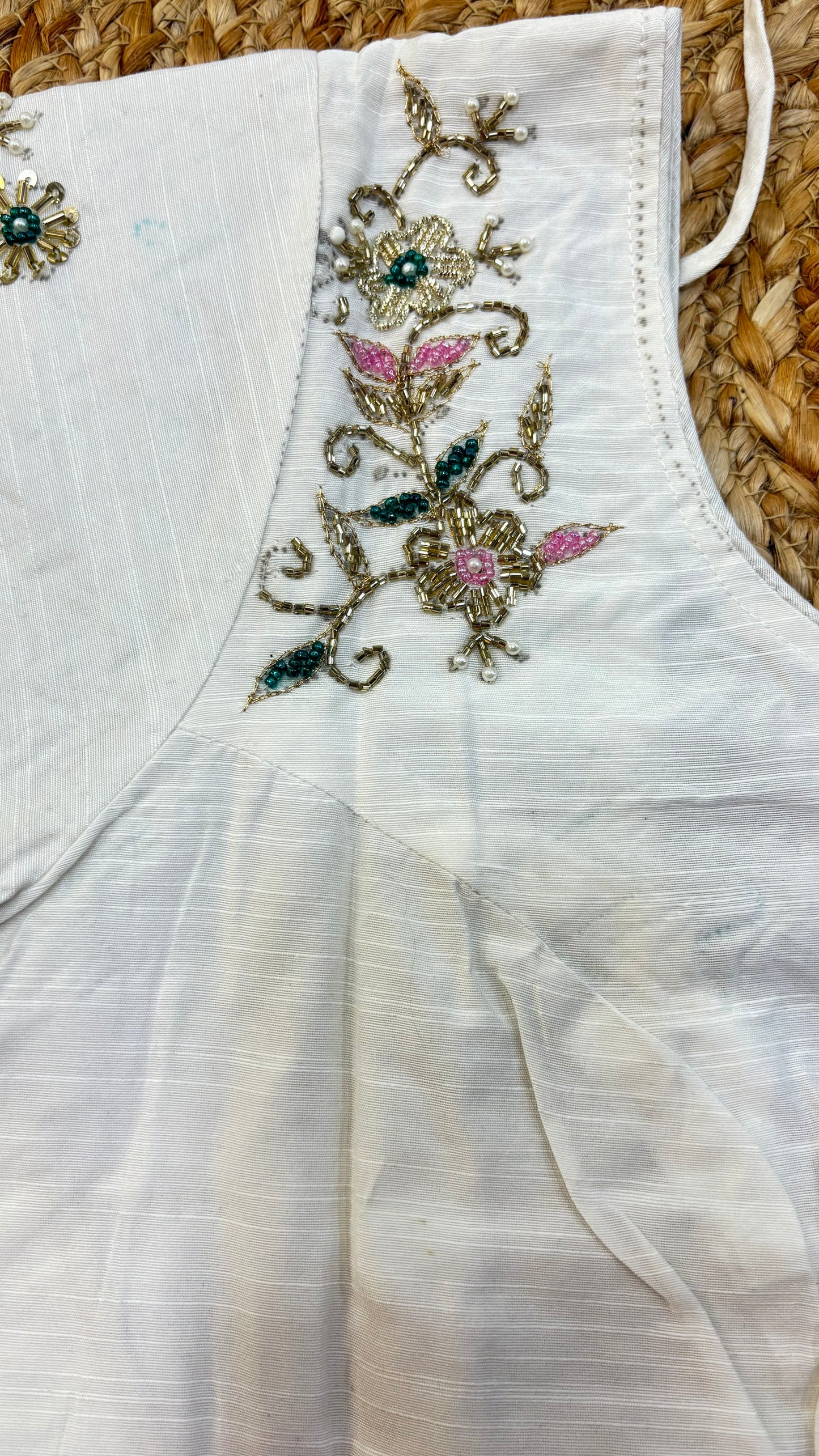Raw Silk Maggam work blouses