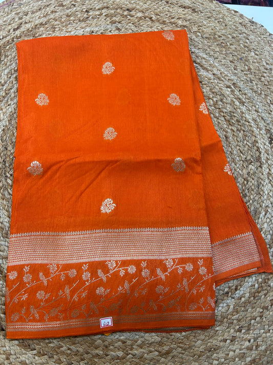 Russian  Crepe saree