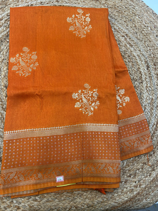 Russian  Crepe saree