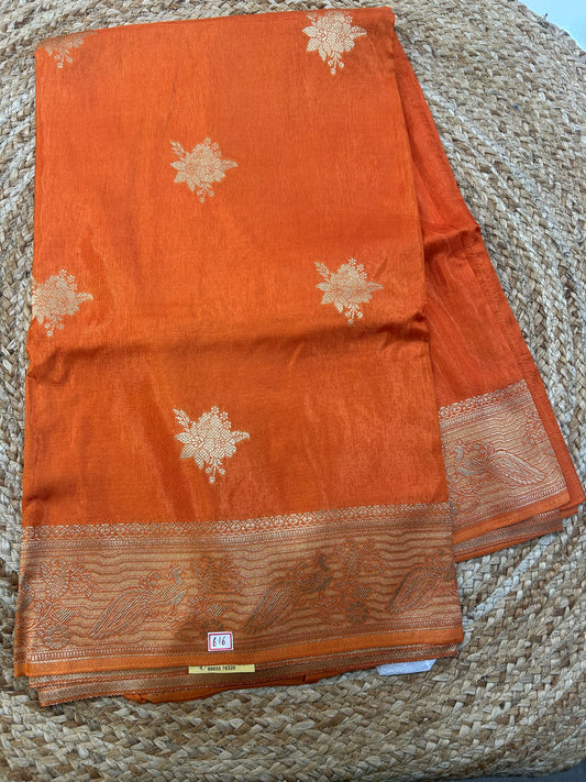Russian  Crepe saree