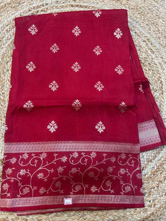 Russian  Crepe saree