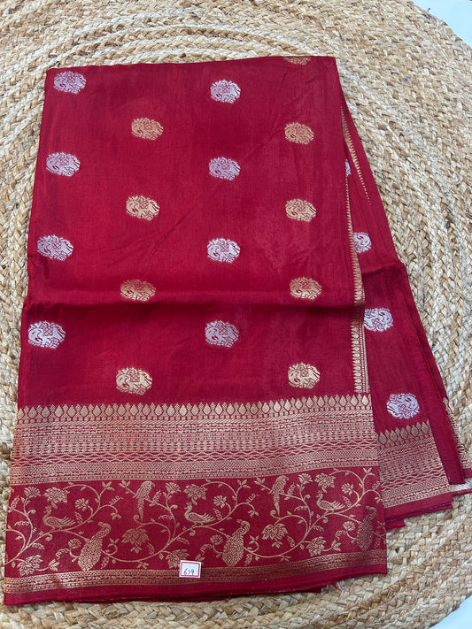 Russian  Crepe saree