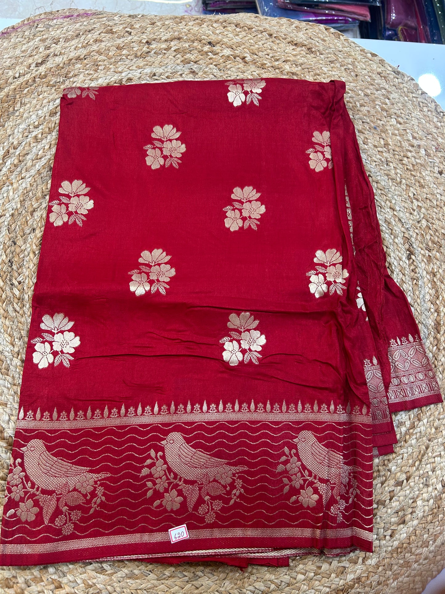 Russian  Crepe saree