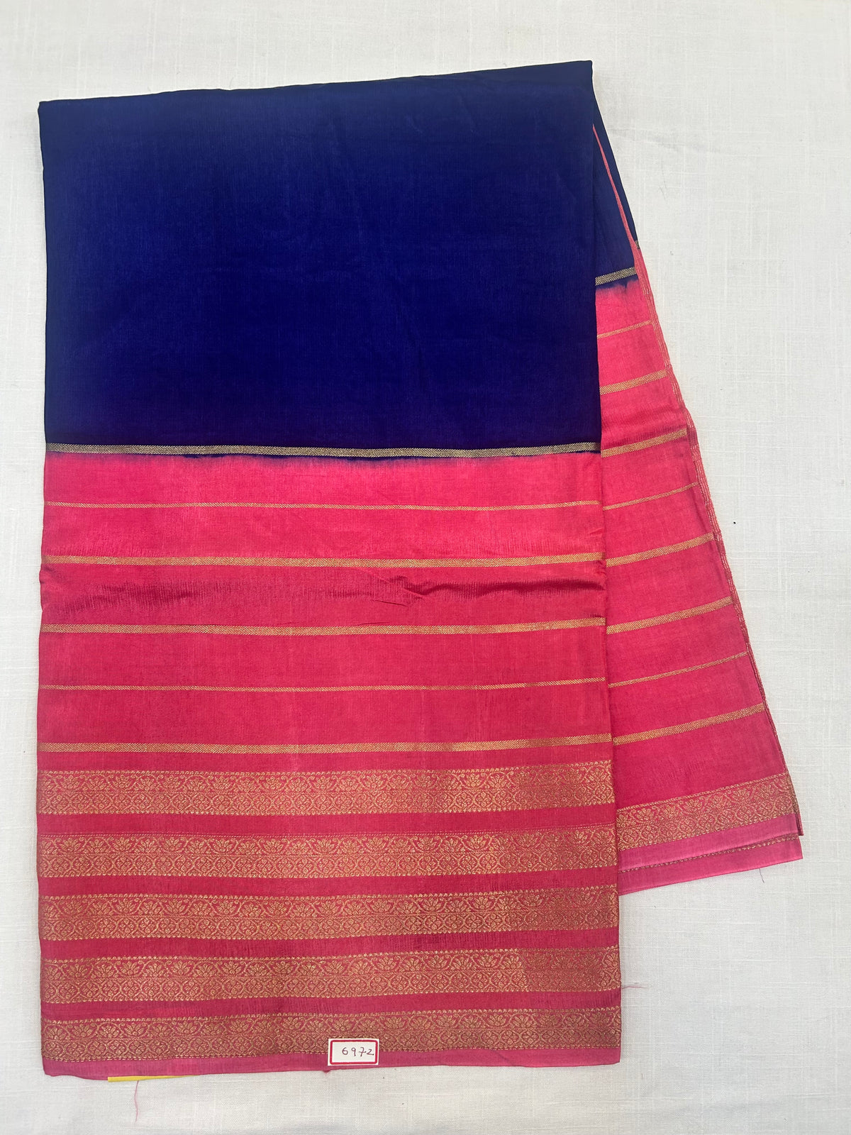 Vintage Russian Crepe saree