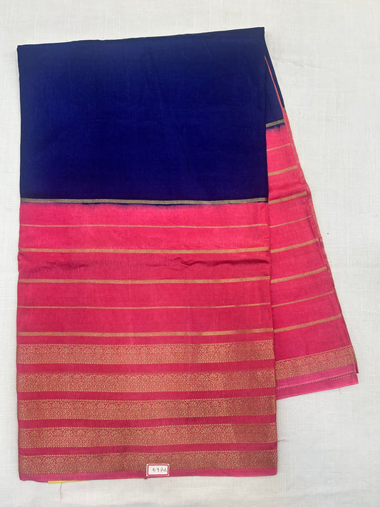 Vintage Russian Crepe saree