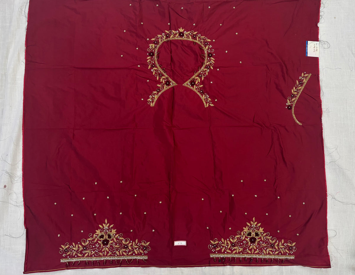 Maggam work material online - Half Pattu
