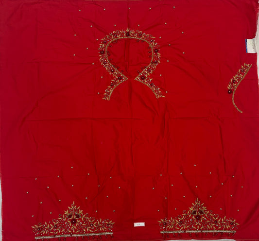 Raw Silk Maggam Work Blouse