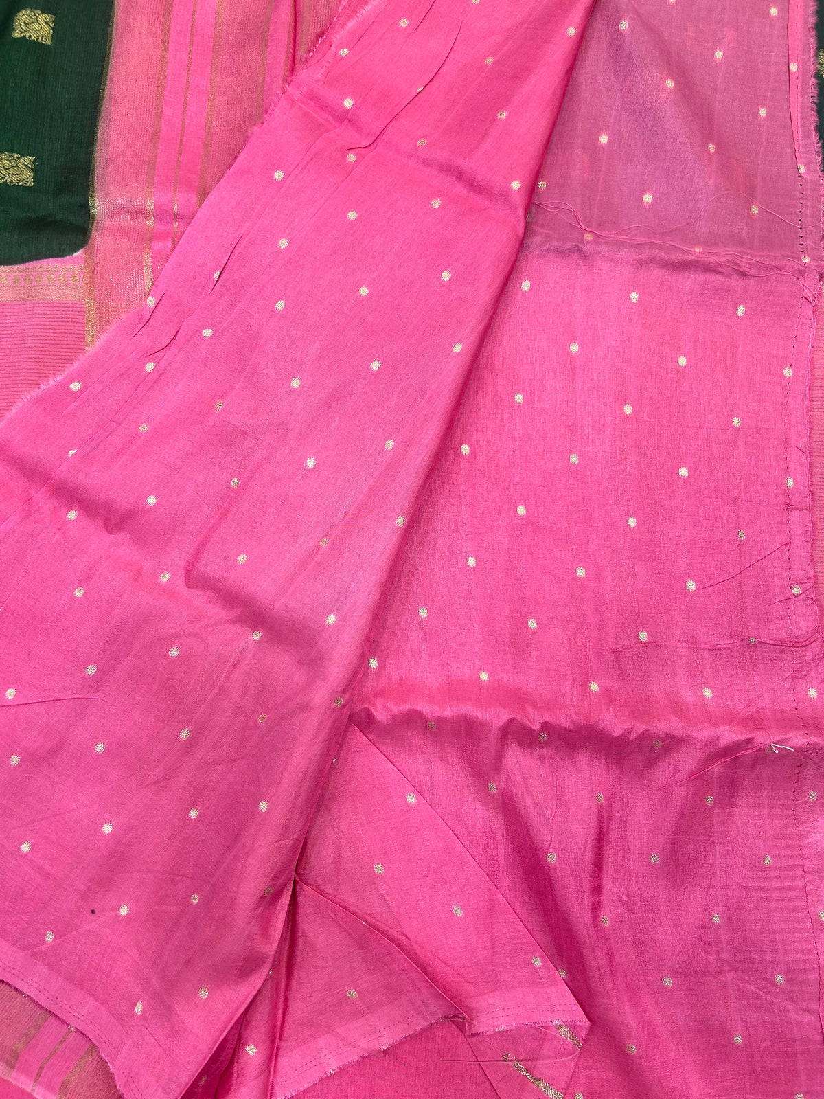 Vintage Russian Crepe saree