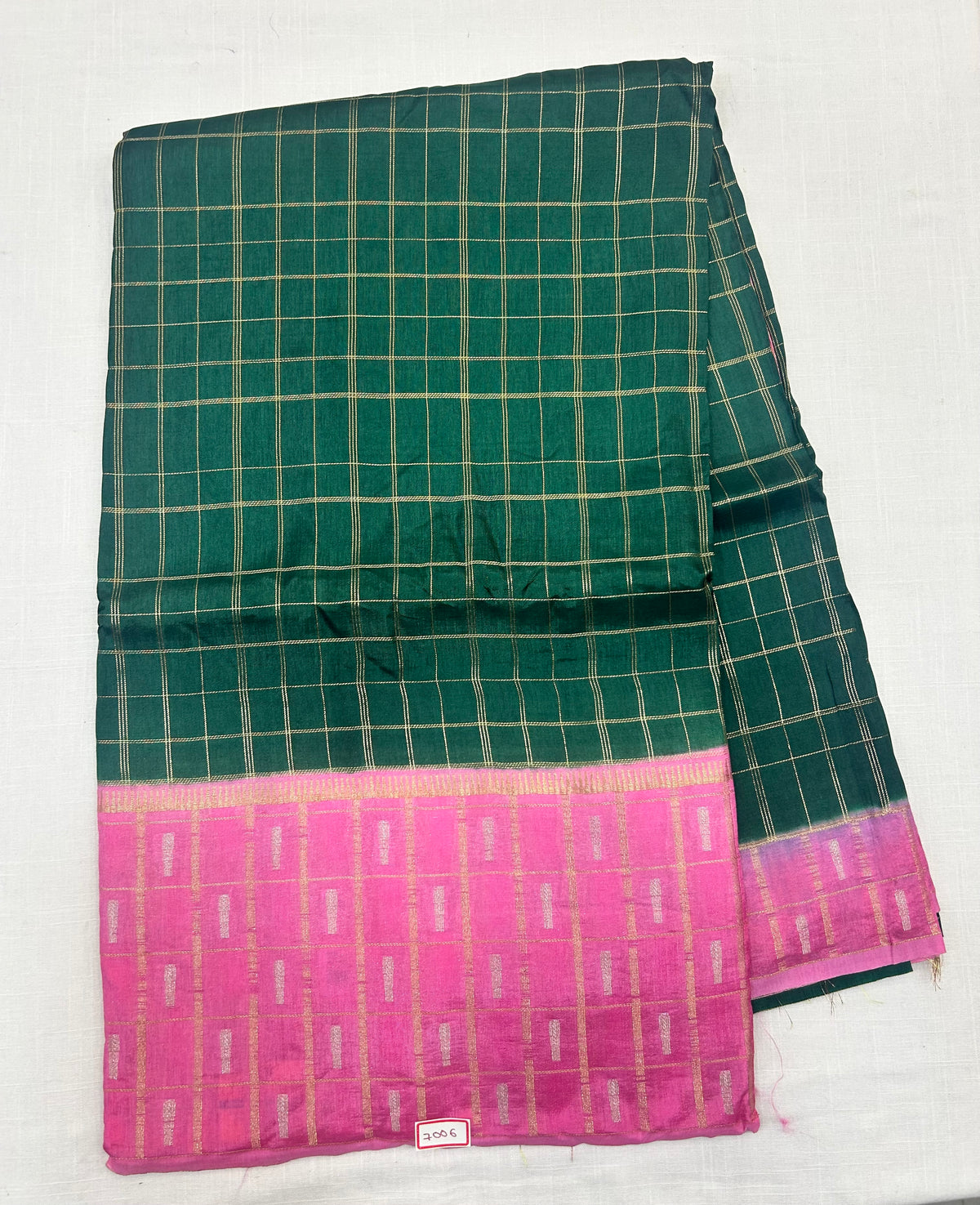 Vintage Russian Crepe saree