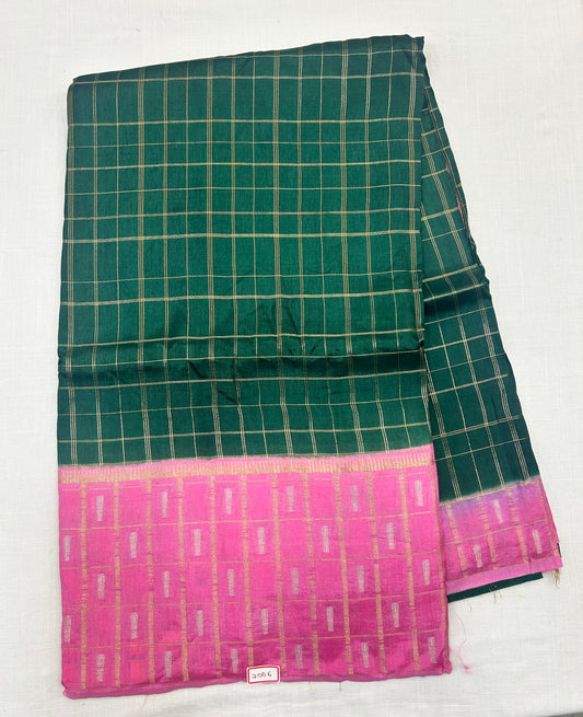 Vintage Russian Crepe saree