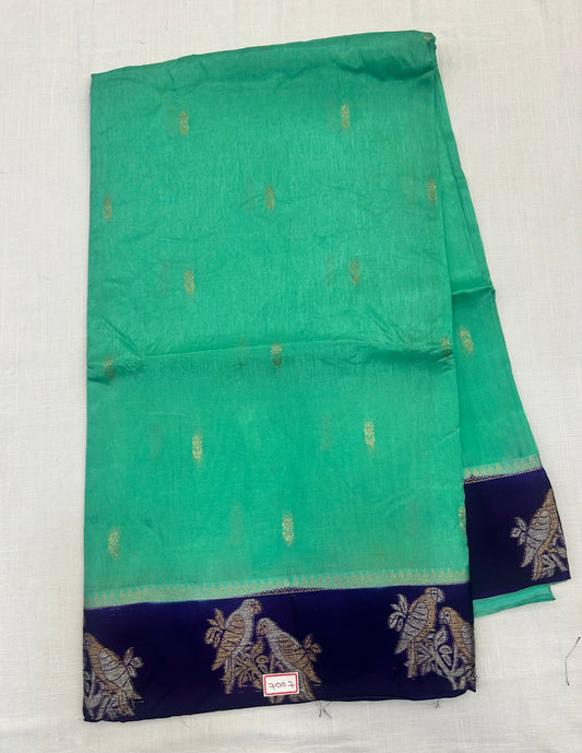 Vintage Russian Crepe saree
