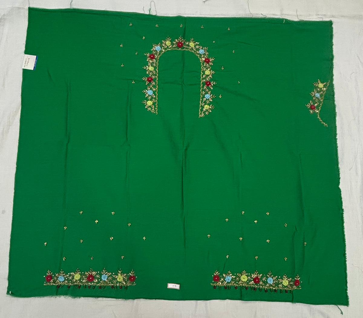 Raw Silk Maggam Work Blouse