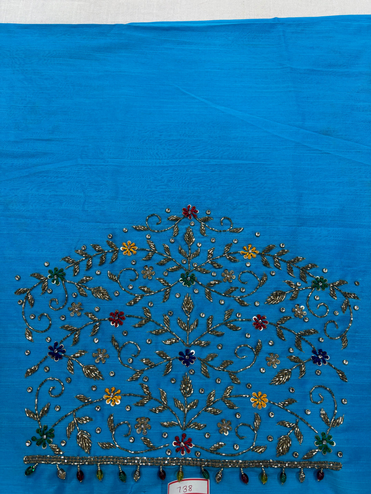 Raw Silk Maggam Work Blouse