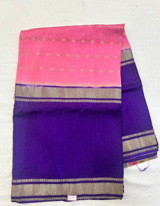 Vintage Russian Crepe saree