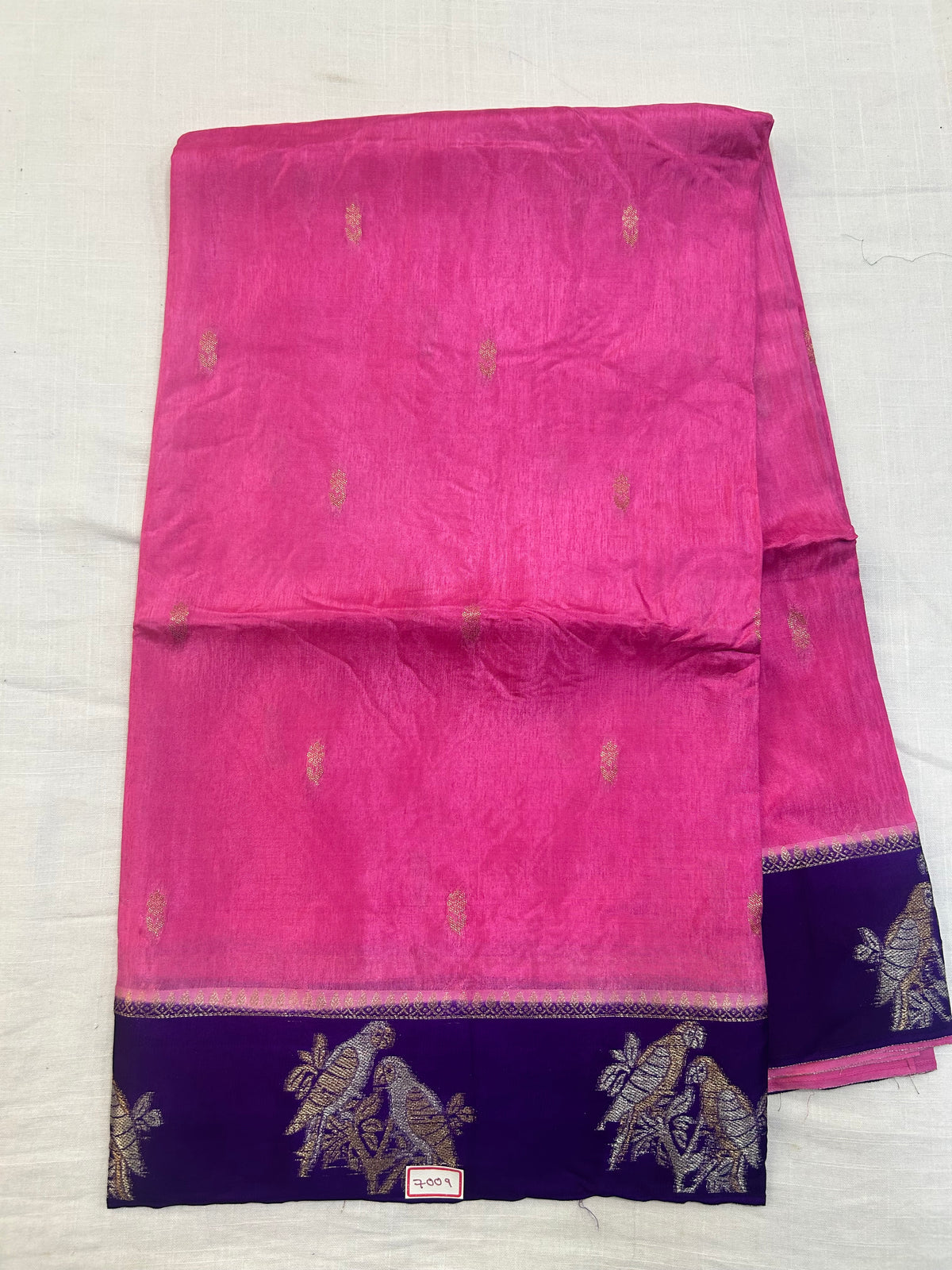 Vintage Russian Crepe saree