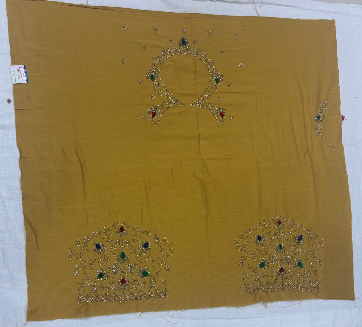 Raw Silk Maggam Work Blouse